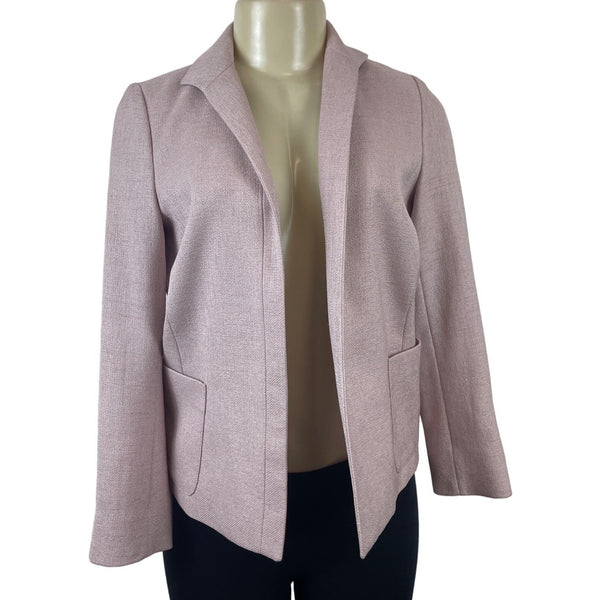 New Basic Designs Light Pink Single-Button Front Closure Blazer Sz 66 (US 16)