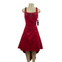 Nicole Hiller New York Women's Red High-low D Snack Dress Sz 10 (EU 44) - NWT