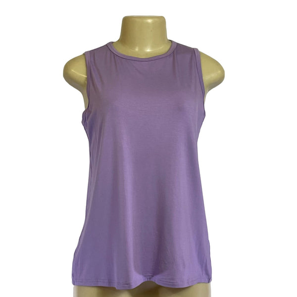 NWT Mippo Gym Tank Top Boho Size Medium Color Lavender Women's Shirt