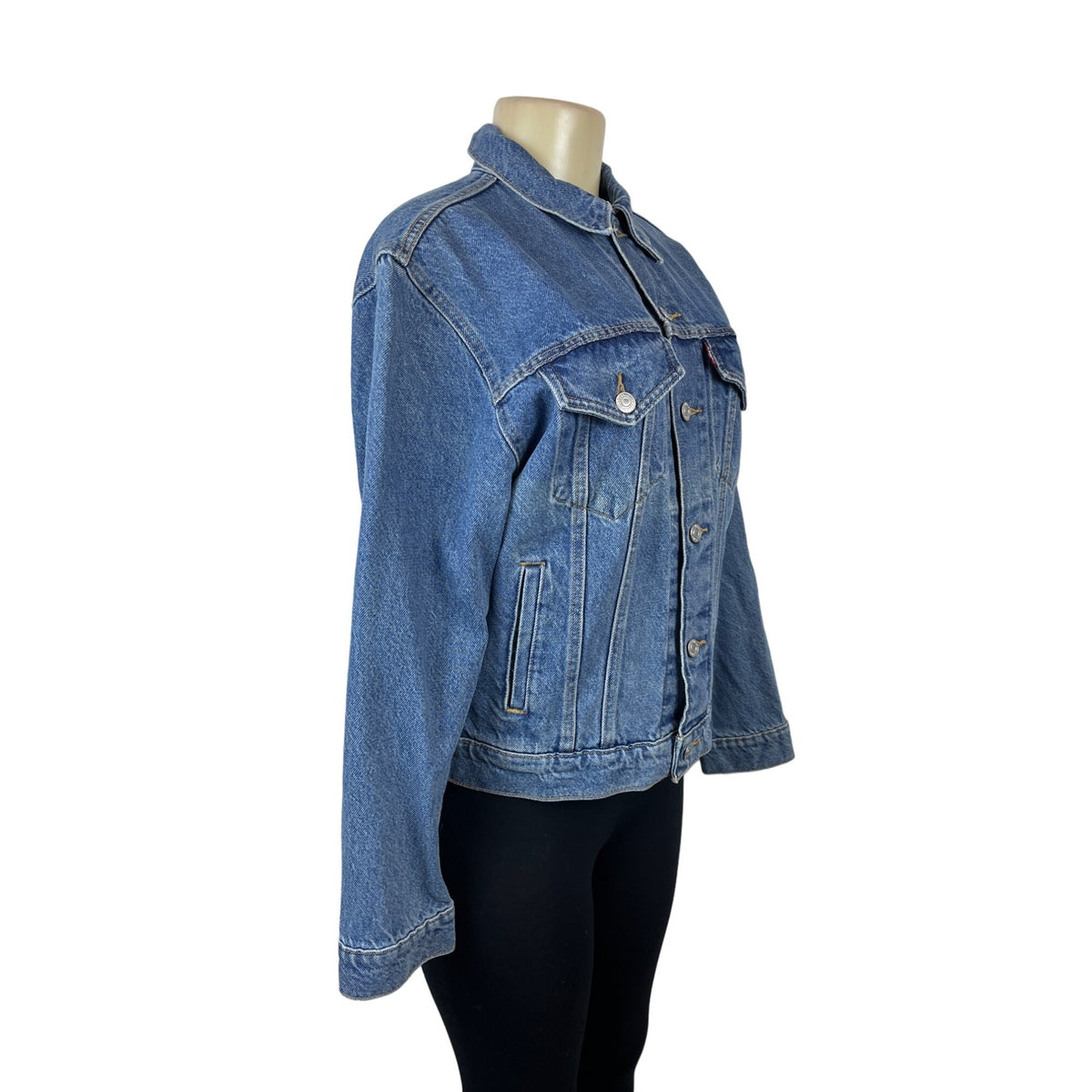 Levi Strauss & Co Women's Blue Denim Jacket Sz M