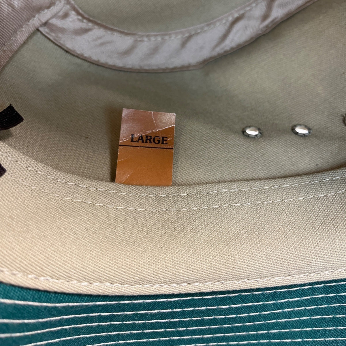 Vintage Country Gentleman Men's Tan Khaki Safari Hat Sz L