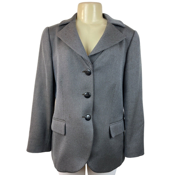 Armani Collezioni Women's Gray Blazer Sz 16 (EU 48)