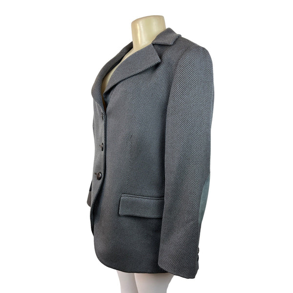 Armani Collezioni Women's Gray Blazer Sz 16 (EU 48)