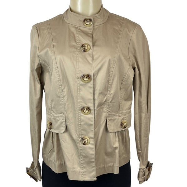 Michael Kors Women's Brown Jacket Sz 6 (EUR 37)