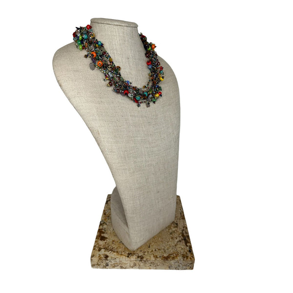 Handmade Bead Necklace - 20in