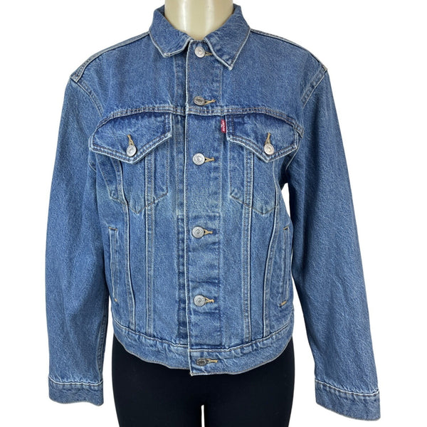 Levi Strauss & Co Women's Blue Denim Jacket Sz M