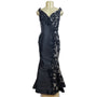 Eleni Elias Women’s Black Mermaid Dress Sz 10 (EU 42)