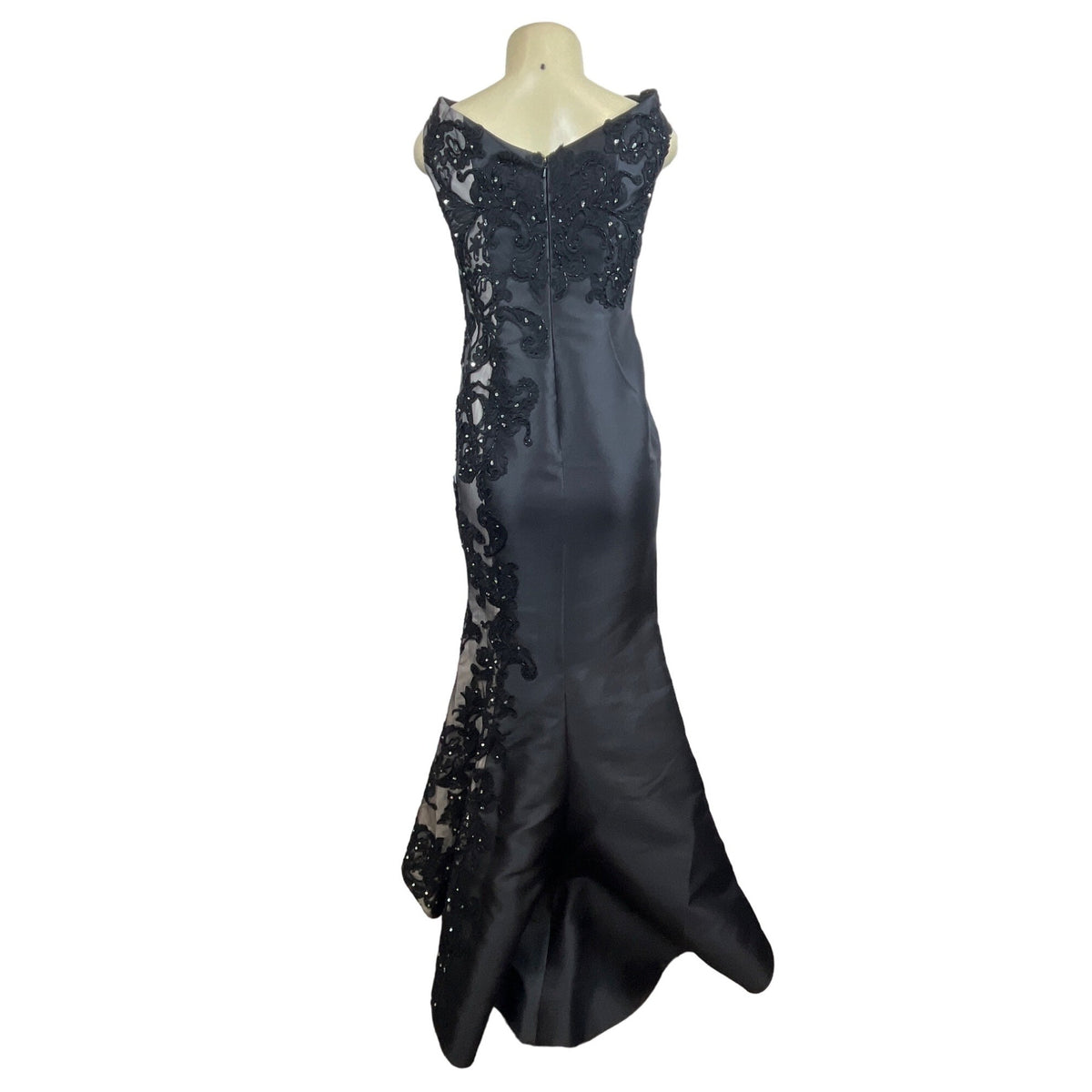 Eleni Elias Women’s Black Mermaid Dress Sz 10 (EU 42)