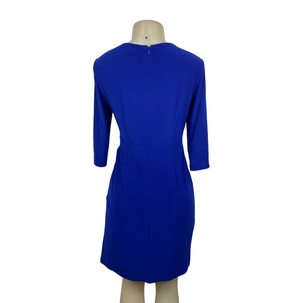 Adrianna Papell Women's Blue Dress Sz 8P (EUR 40)