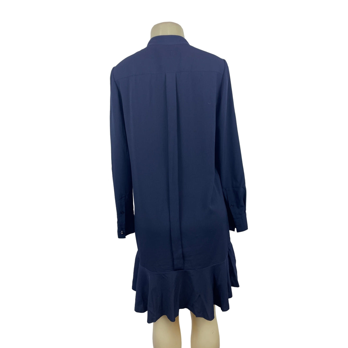 Tory Burch Women's Dark Blue Long Sleeve Dress Sz 6