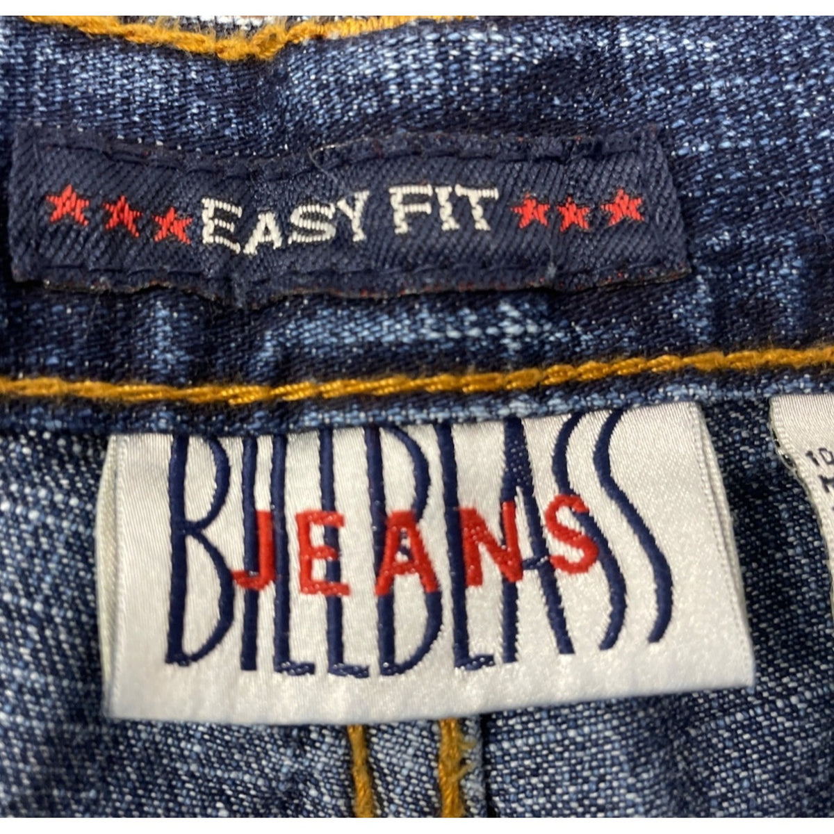 Vtg 90s Women's Bill Blass Easy Fit Jeans Denim Blue Straight Leg High Rise Sz 8