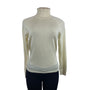 Ann Taylor Merino Wool Womens Beige Turtleneck Sweater Sz S- New