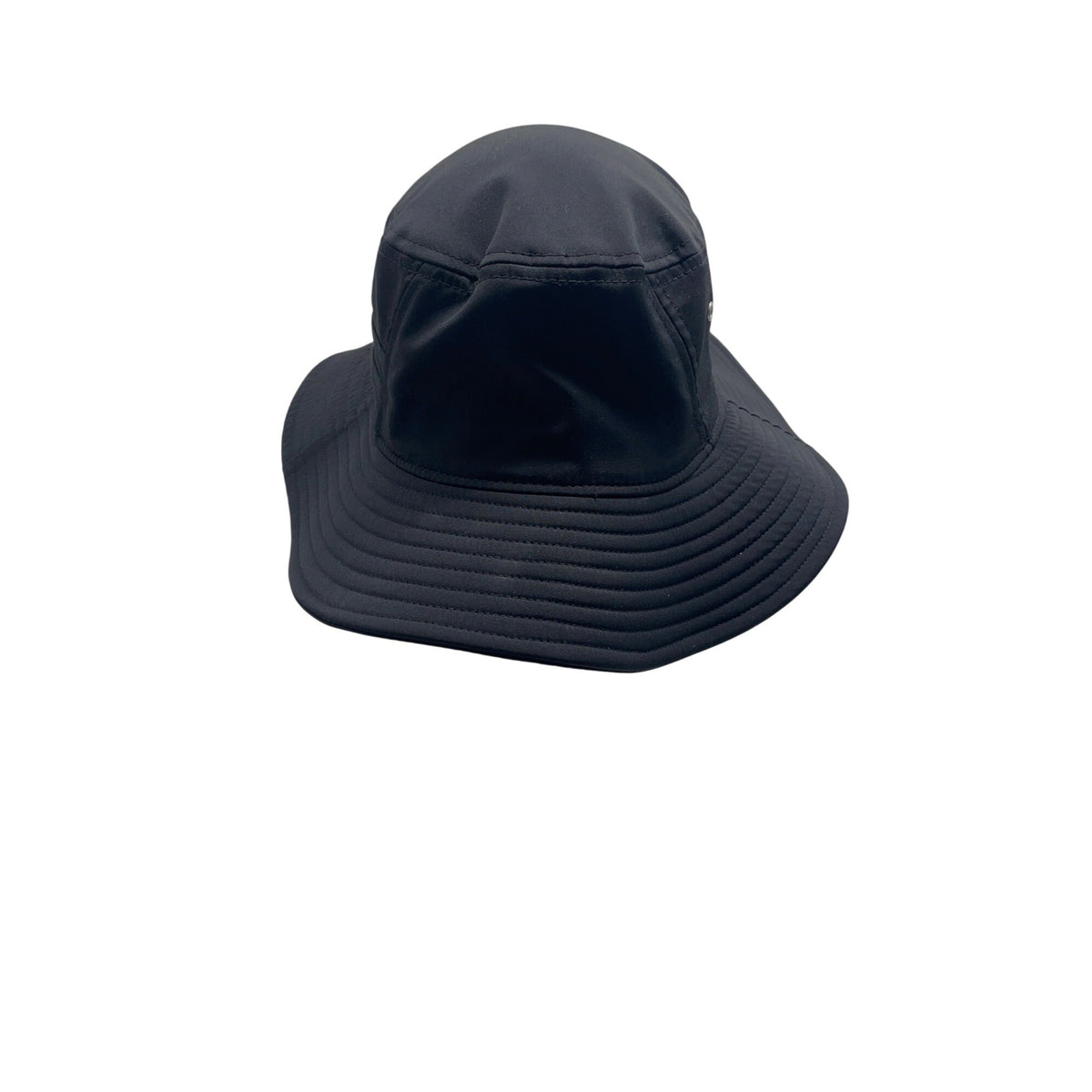 Adidas Black Bucket Hat With Chin Strap Recycled Polyester & Spandex Adjustable Fit