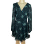 City Studio Women's Teal Blousson Mini Dress With Floral Pattern Size XL - NWT