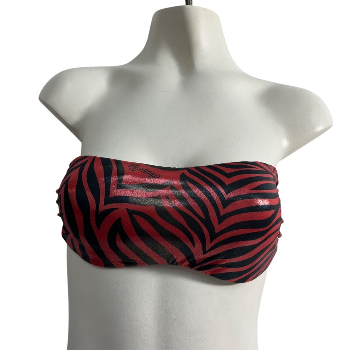 Aniyebyini Zebra Print Two-Piece Bikini Set Womens Swimwear Szize XS- NEW