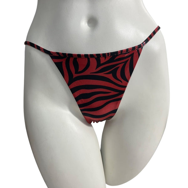 Aniyebyini Zebra Print Two-Piece Bikini Set Womens Swimwear Szize XS- NEW