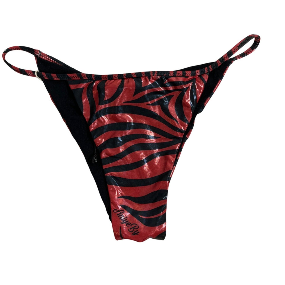 Aniyebyini Zebra Print Two-Piece Bikini Set Womens Swimwear Szize XS- NEW