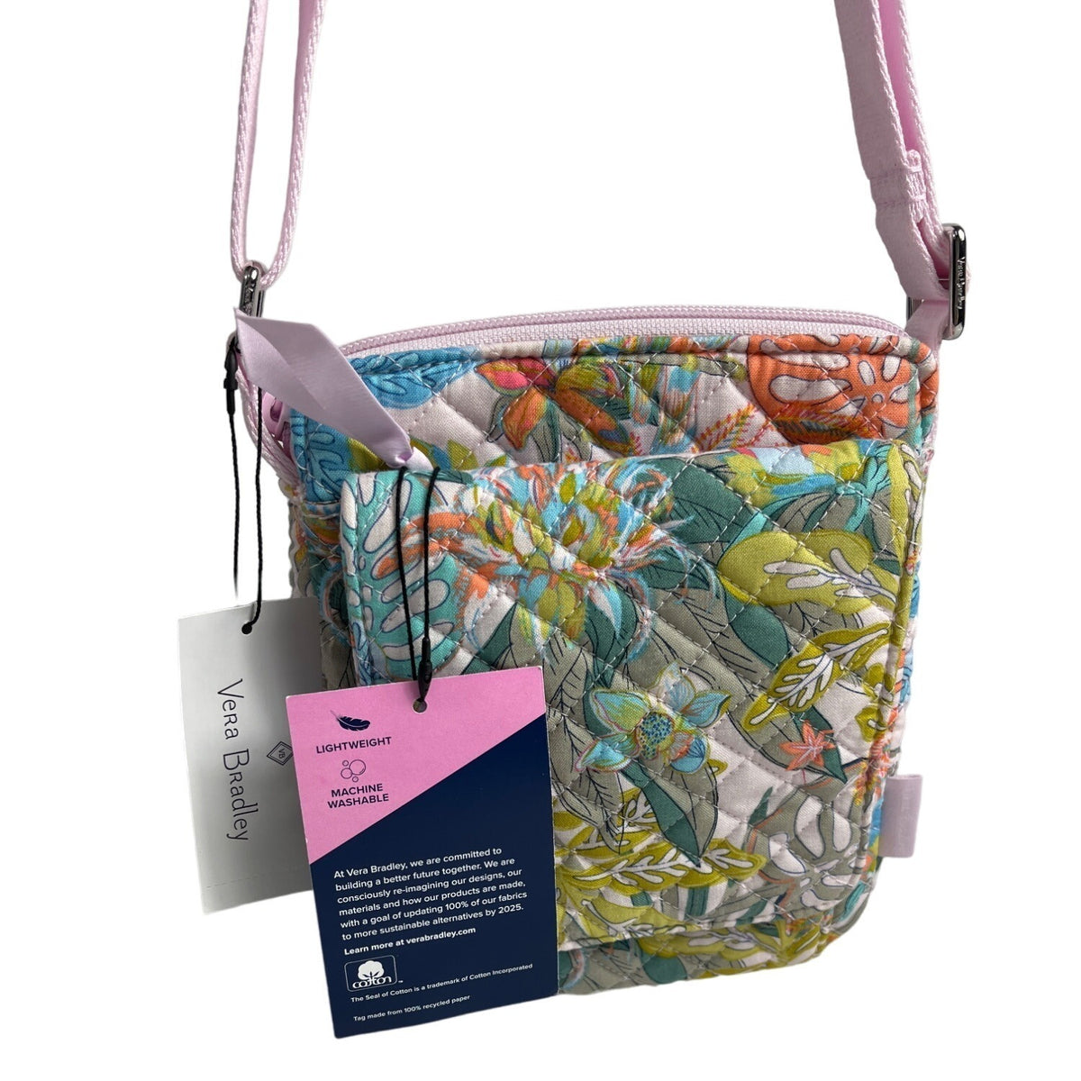 Vera Bradley Women's Rain Forest Canopy  Mini Hipster Shoulder Crossbody Bag Sz S - NWT