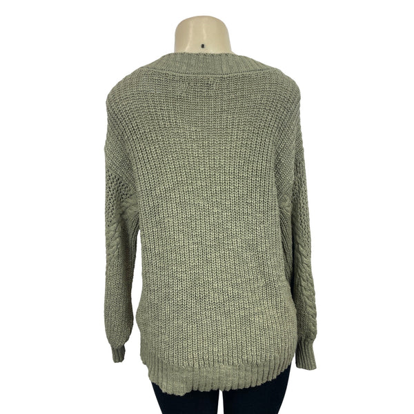 American Eagle Women’s Green Outfitters V-Neck Pullover Sweater Sz XS - NWT