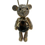 Women's Gold Tone Necklace Teddy Bear Pendant - 30in