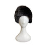 Vintage Claire Of Cameo New York  Black Mink Fur Womens Pillbox Hat