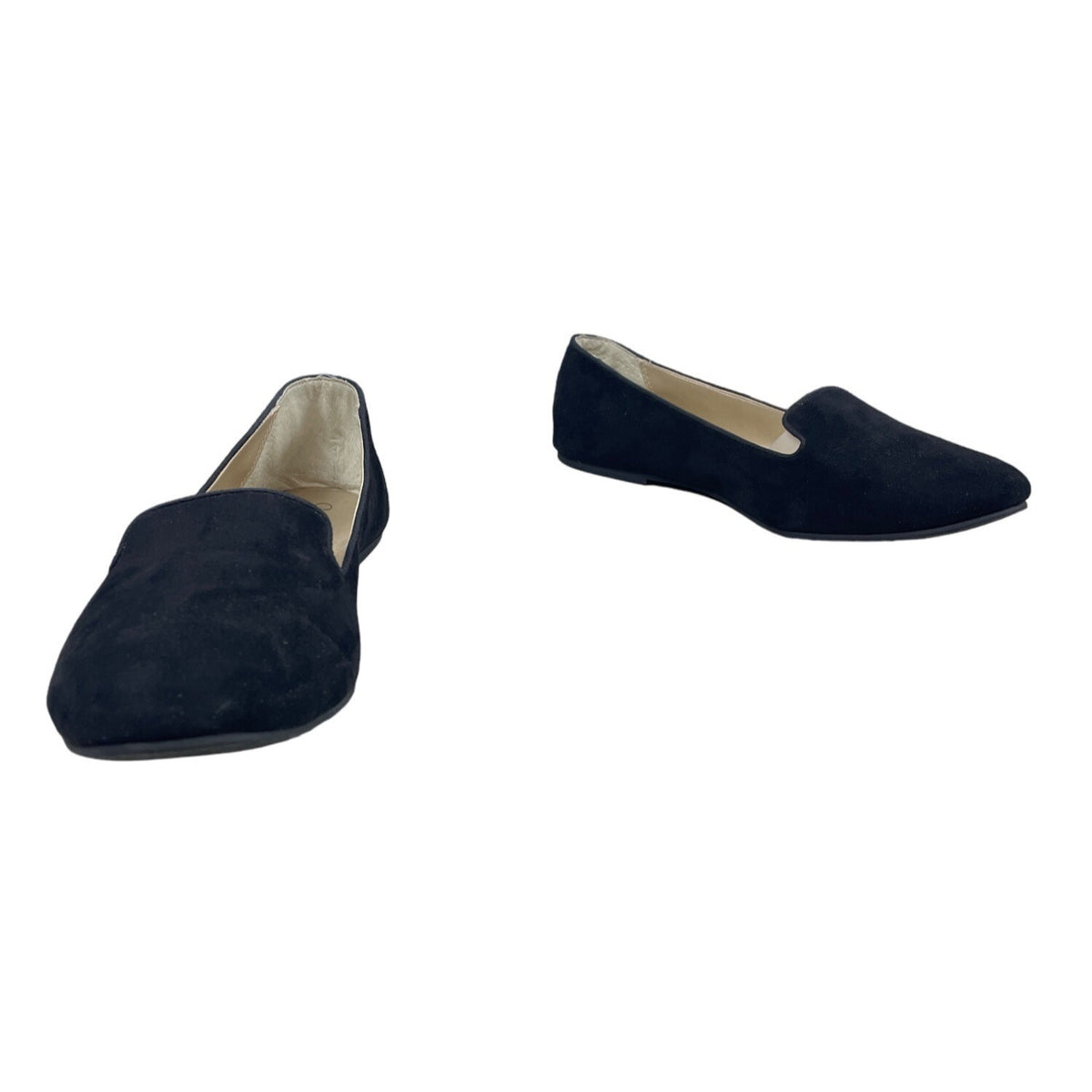 Abound Women's Black Suede Flat Shoes Sz 10 M