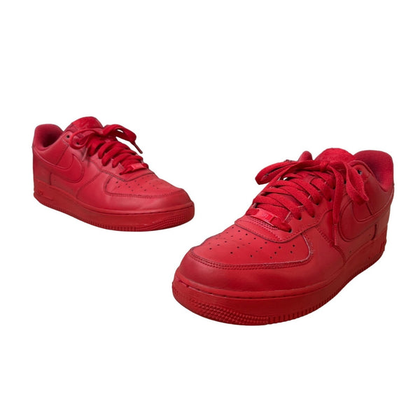 Nike Men's Crimson Red Air Force One Sneakers Sz 11