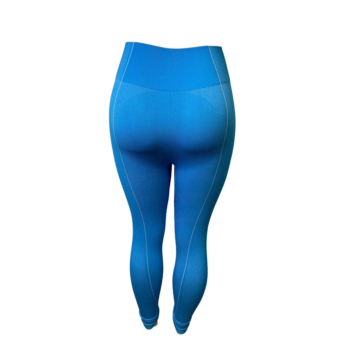 Gymshark Womens Blue High-Waisted Seamless Leggings S/M