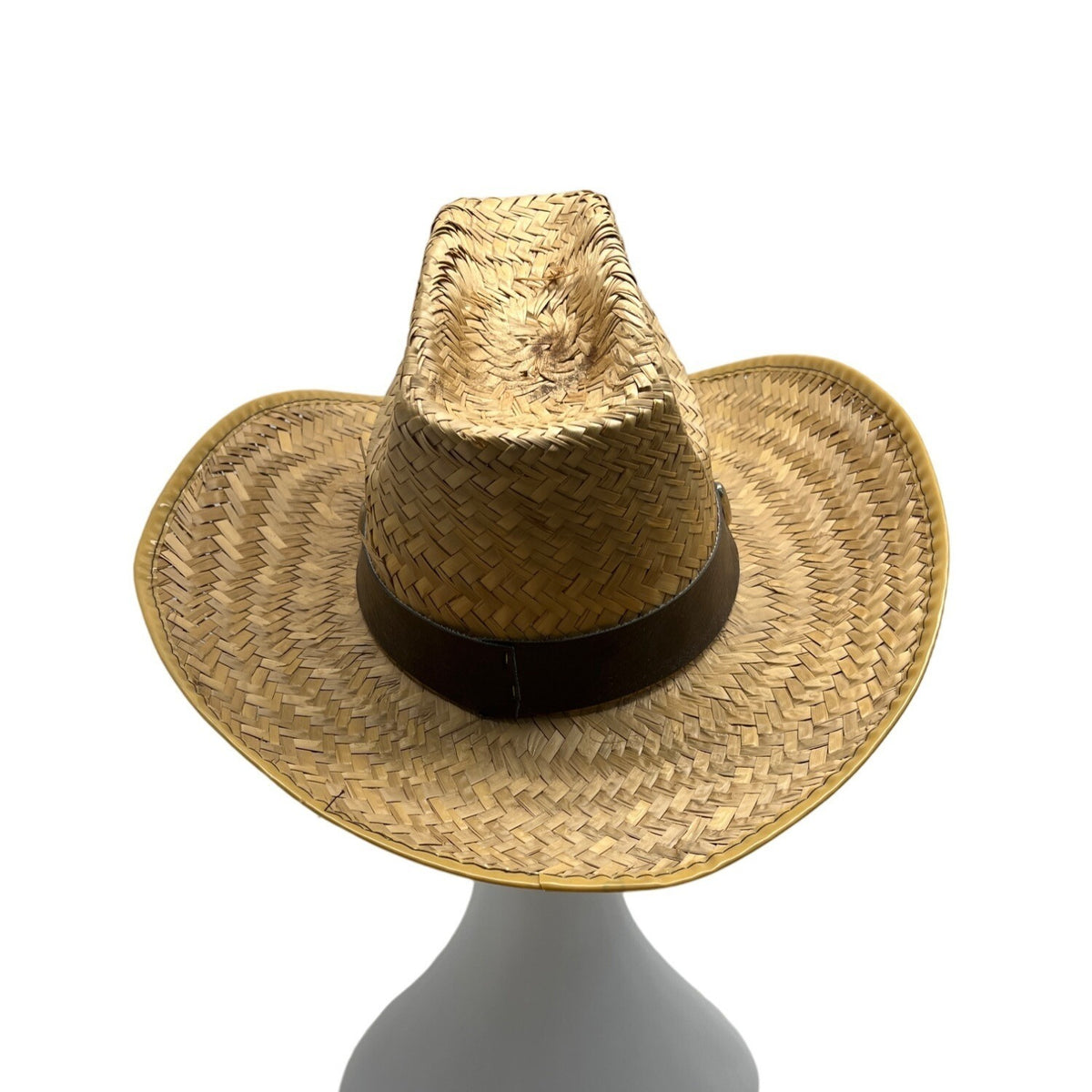 Men's Beige Southern Straw Cowboy Hat