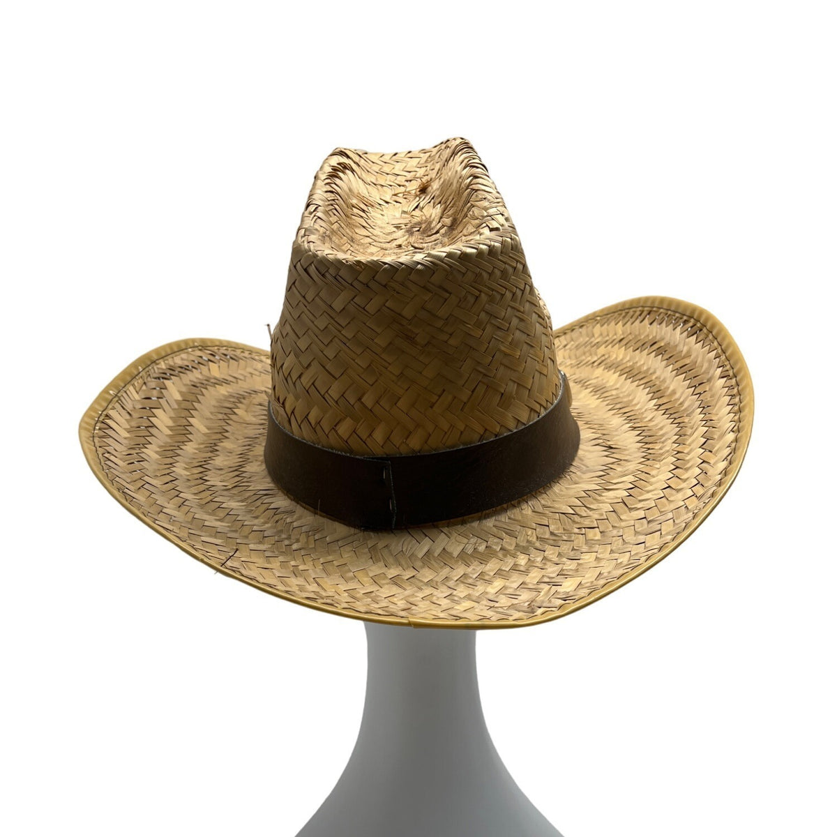 Men's Beige Southern Straw Cowboy Hat