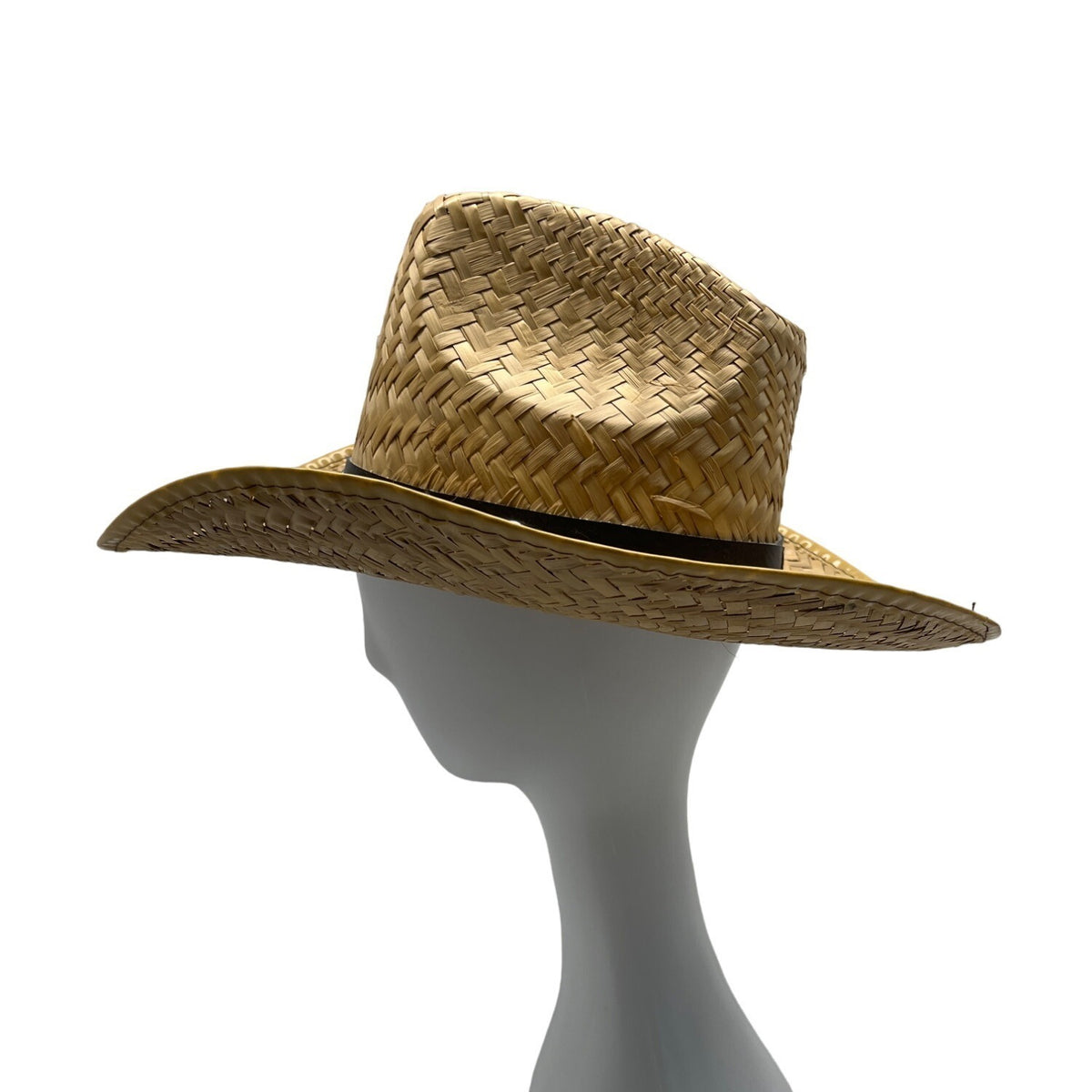 Men's Beige Southern Straw Cowboy Hat