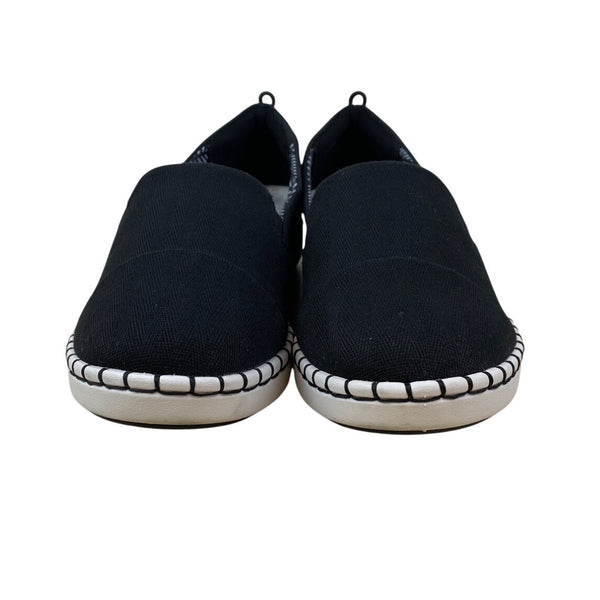 Clarks Collection Womens Cushion Soft Black Cloudsteppers Slip-On Shoes Size 8W