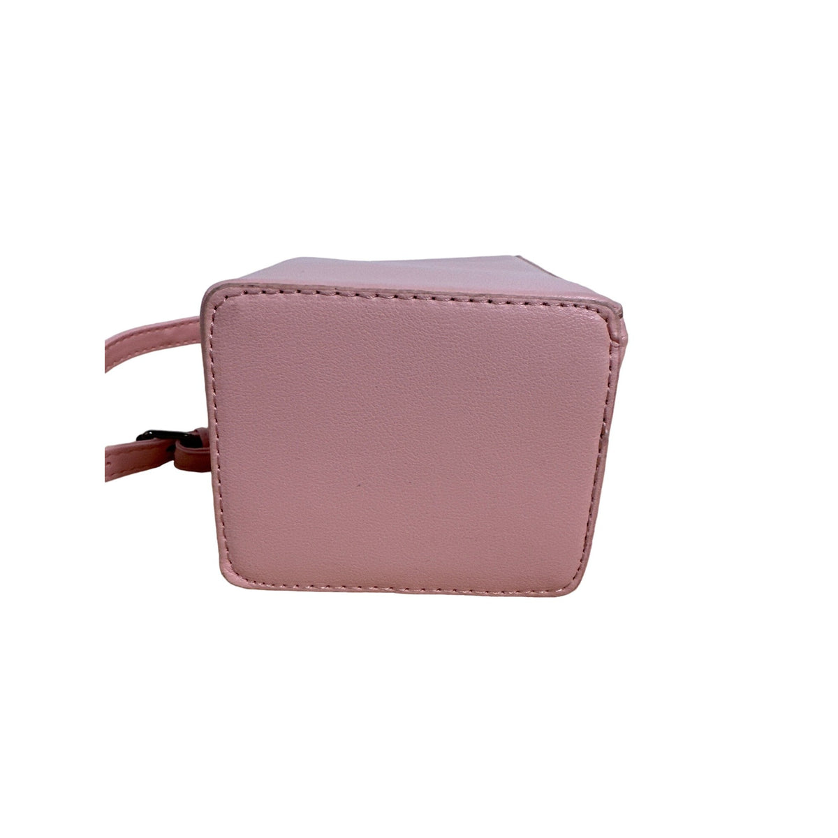 Faux Leather Strawberry Milk Carton Women's Habdbag Sweet & Fresh Pink