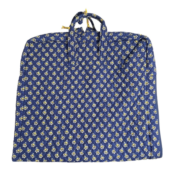 Vera Bradley Women's Maison Blue Floral Garment Bag Sz L