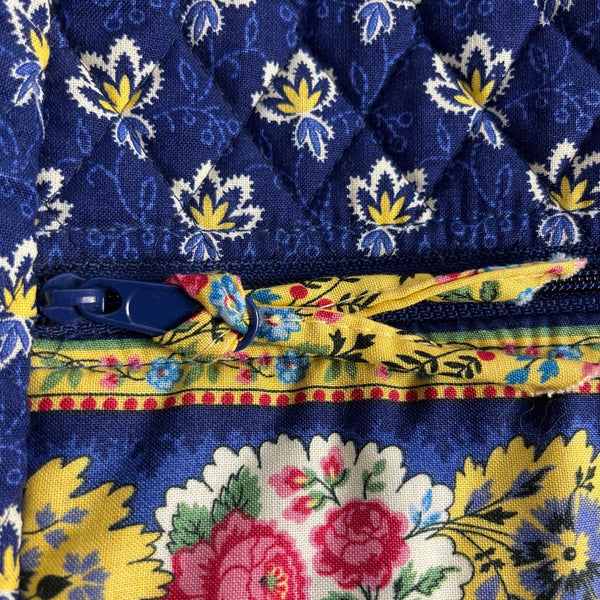 Vera Bradley Women's Maison Blue Floral Garment Bag Sz L