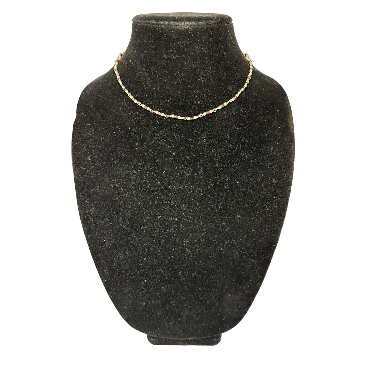 Choker Gold Tone Necklace - 16in