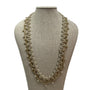 Vintage Women's Gold Tone Faux Pearl Chain Necklace - 30in