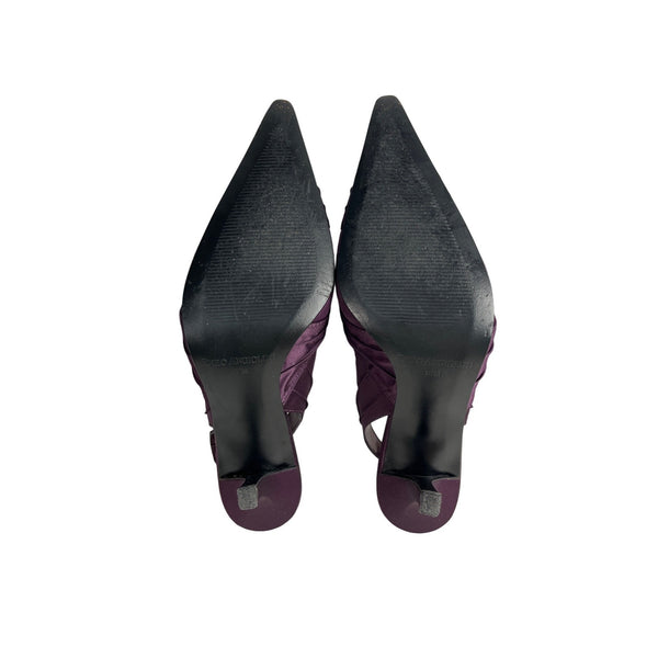 Enzo Angiolini Women's Dark Purple Eaflaviana Pointed 4in Heels Sz 8.5M