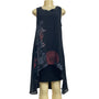 Desigual Women's Black and Floral Design A-Line Dress Sz 6 (EUR 40) - NWT