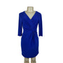 Adrianna Papell Women's Blue Dress Sz 8P (EUR 40)