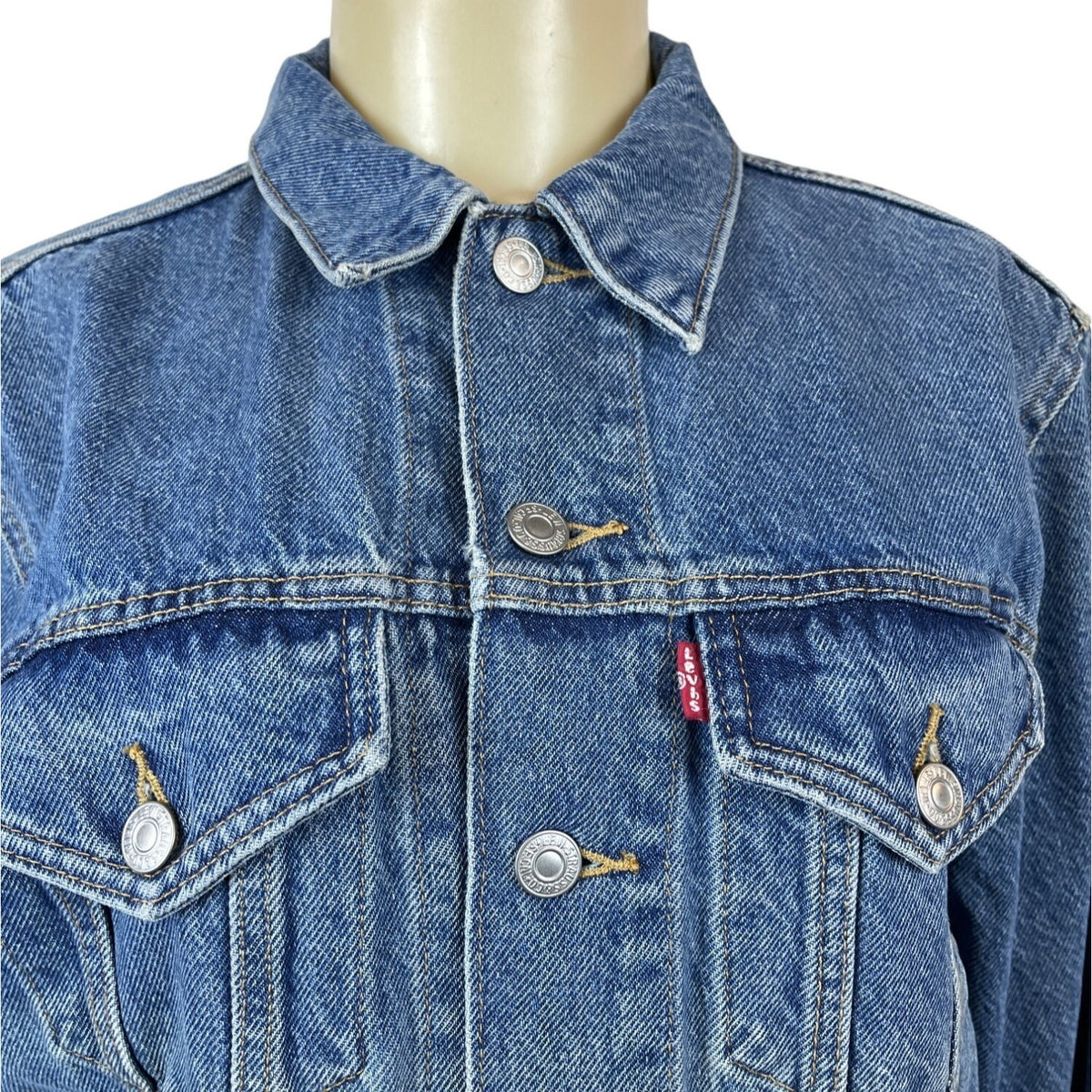 Levi Strauss & Co Women's Blue Denim Jacket Sz M