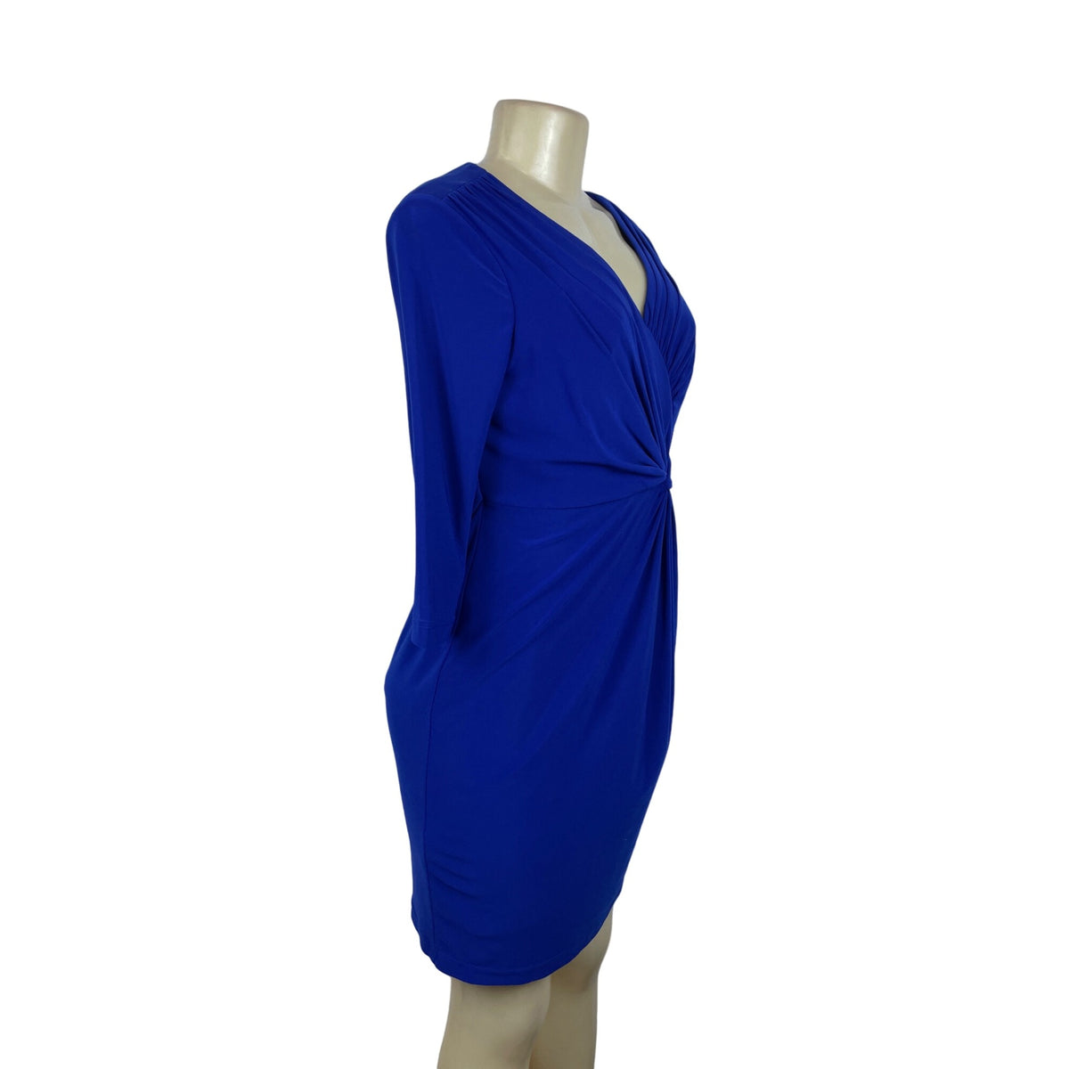 Adrianna Papell Women's Blue Dress Sz 8P (EUR 40)