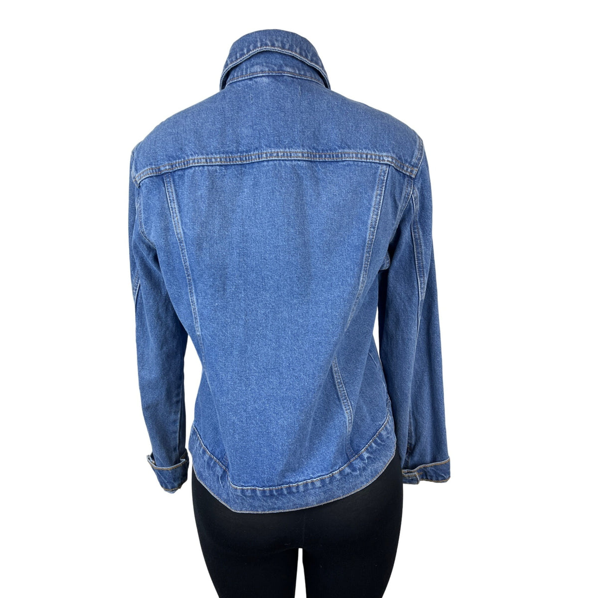 Hudson Women's Blue Denim Jacket Sz L/XL