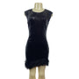 Venus Women’s Black Bodycon Sequin Dress Sz S - NWT