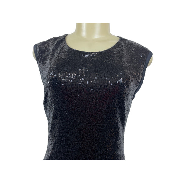 Venus Women’s Black Bodycon Sequin Dress Sz S - NWT