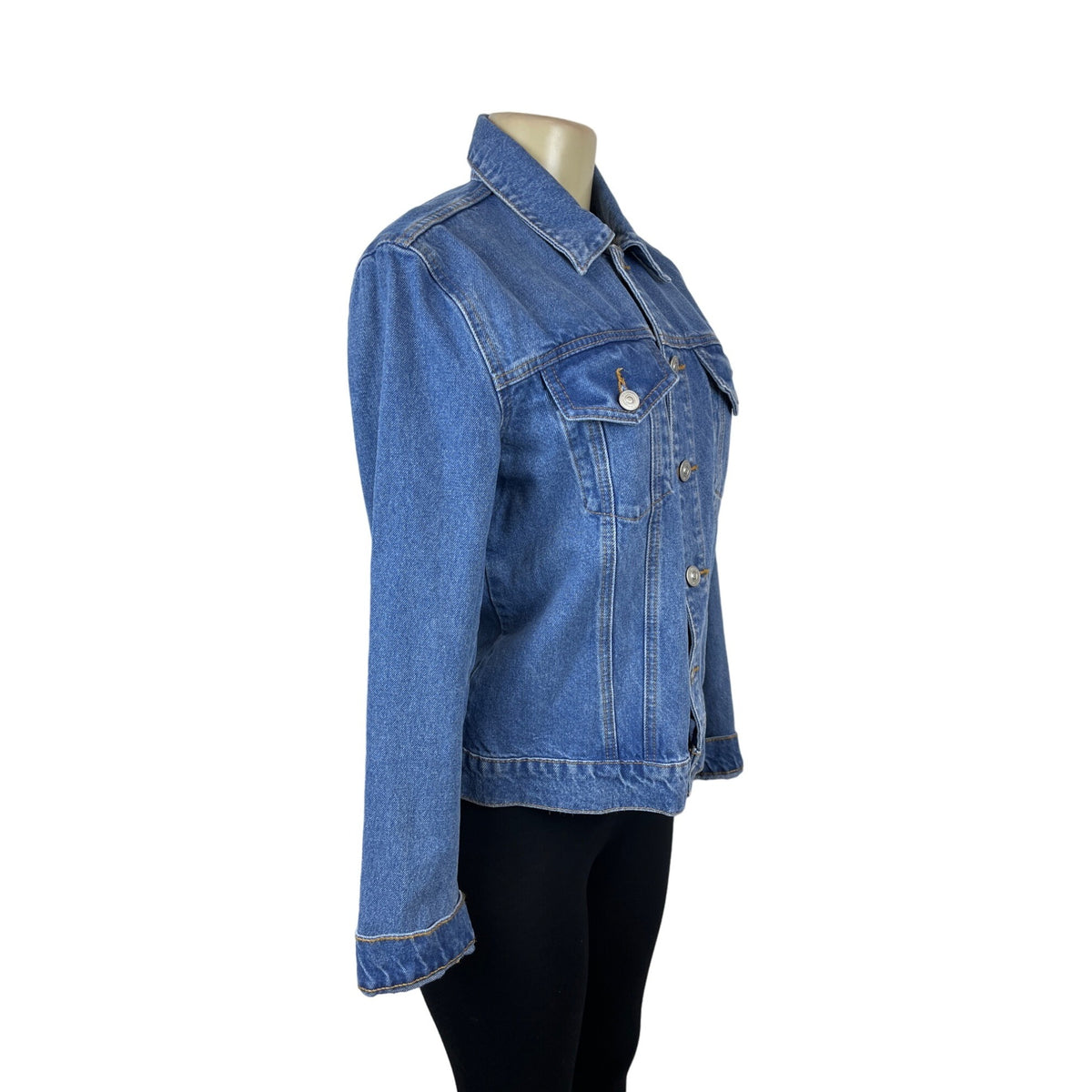 Hudson Women's Blue Denim Jacket Sz L/XL