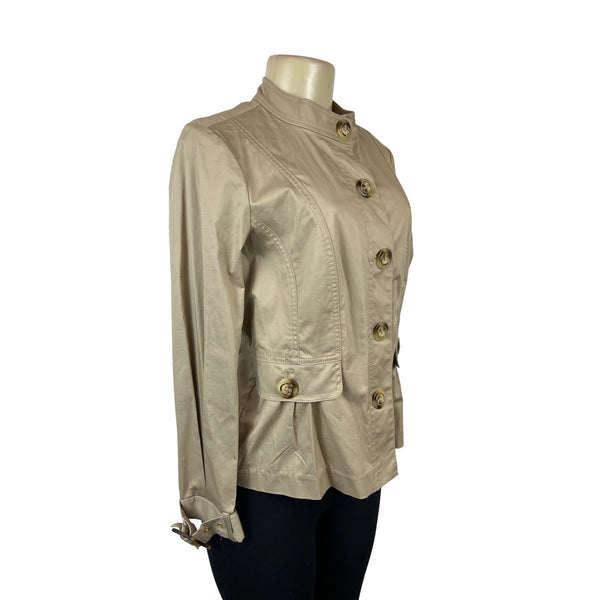 Michael Kors Women's Brown Jacket Sz 6 (EUR 37)