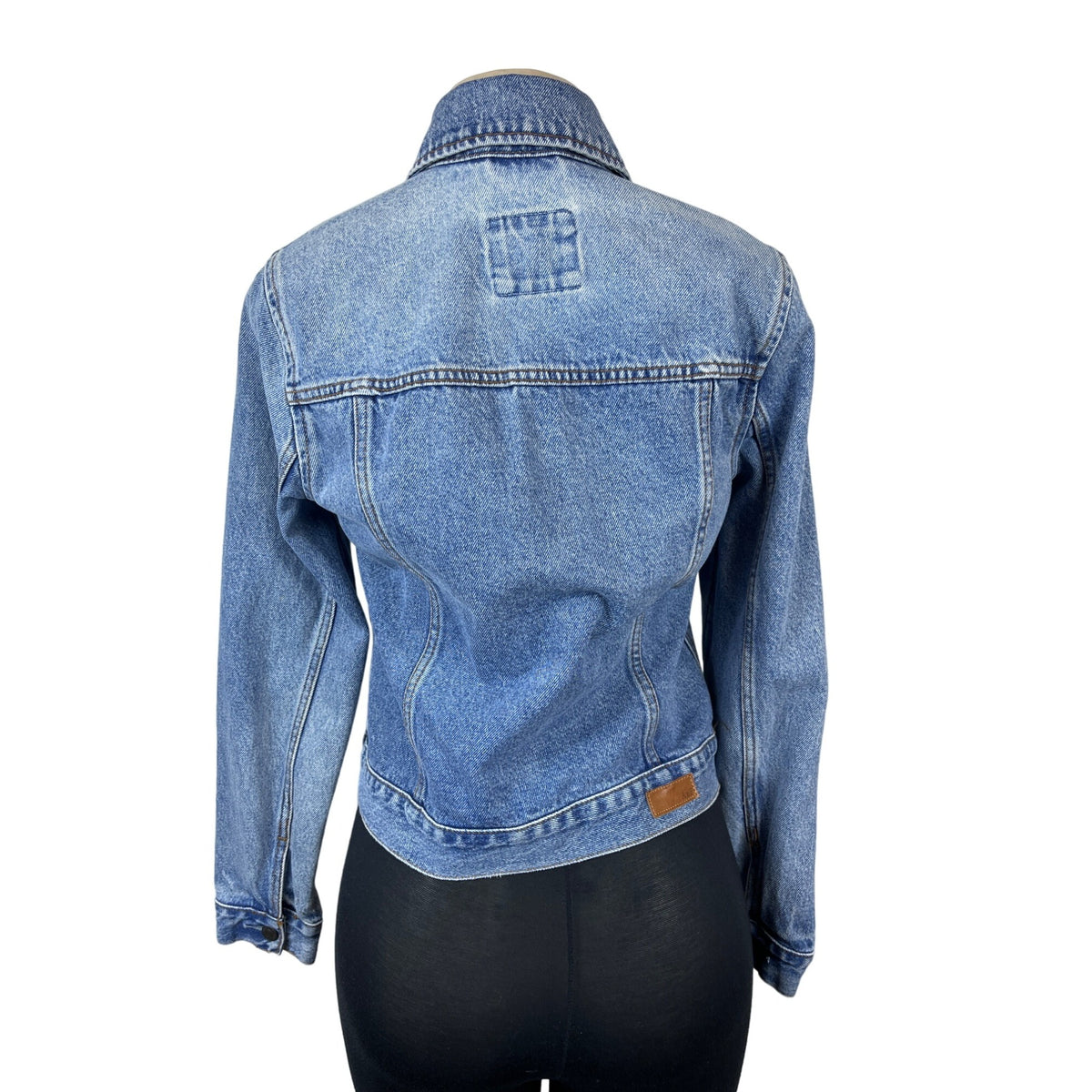 Abercrombie & Fitch Women's Blue Denim Jacket Sz S