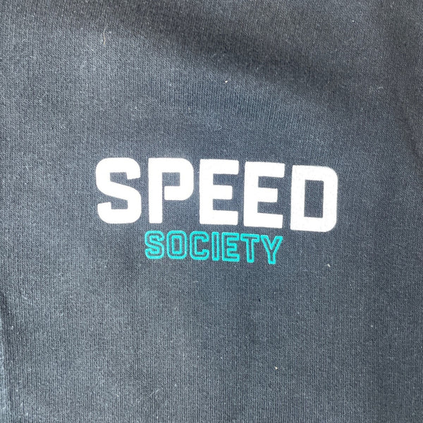 Speed Society Men's Black Zip Up Hoodie Sz XXL