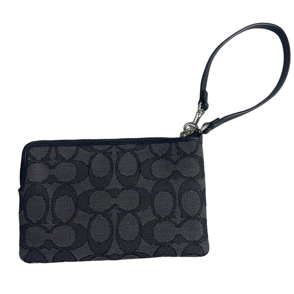 Coach Women's Black Wristlet Clutch Bag Sz S - NWOT